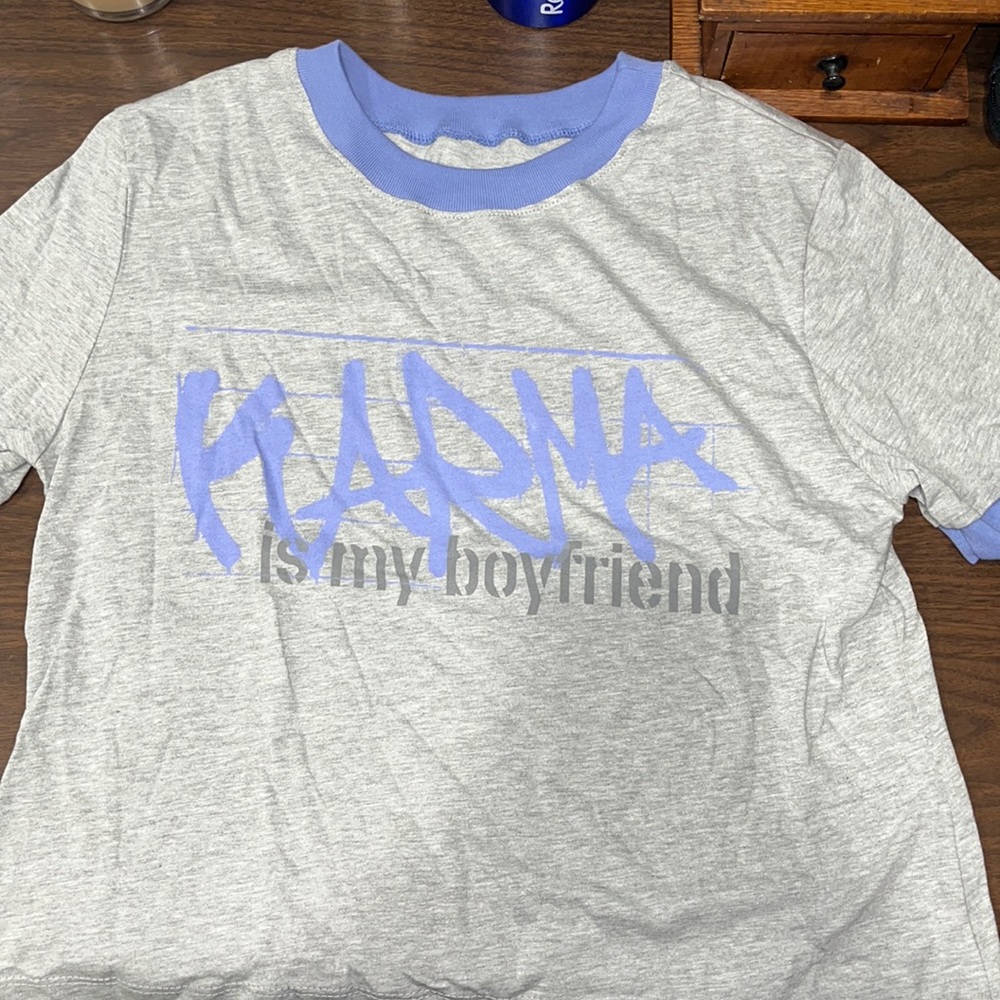 Taylor Swift Midnights Karma Cropped Ringer T shirt